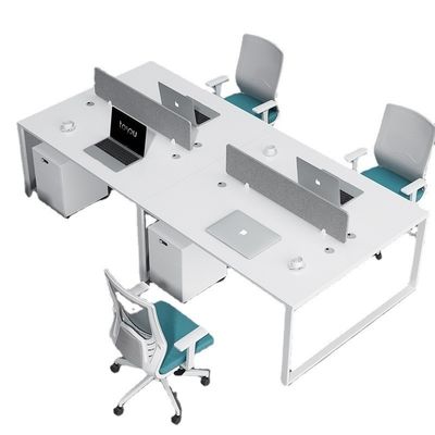 Personalisierte Schreibtisch-Arbeitsplätze mit offenem Schreibtisch und Stuhl für Ihr Büro