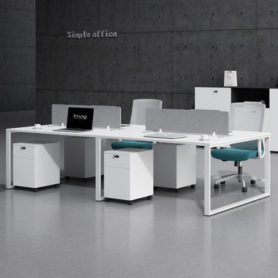 Personalisierte Schreibtisch-Arbeitsplätze mit offenem Schreibtisch und Stuhl für Ihr Büro