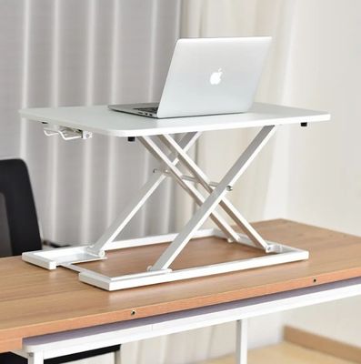 Stehender Klapphebel aus Edelstahl Stehender Lifttisch Höhenverstellbares Büro-Computer-Schreibtisch