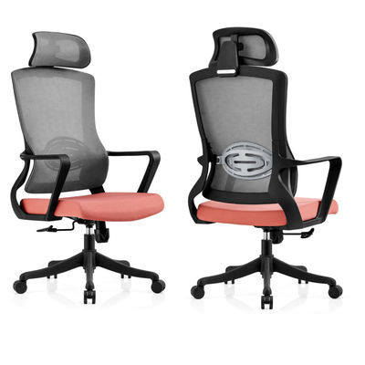Ergonomischer Bürostuhl aus Aluminium mit Fußstütze für modernen Stil