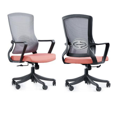 Ergonomischer Bürostuhl aus Aluminium mit Fußstütze für modernen Stil