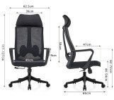 Modernes Design Hochrücken Manager Bürostuhl Möbel PC-Stuhl für Büroräume
