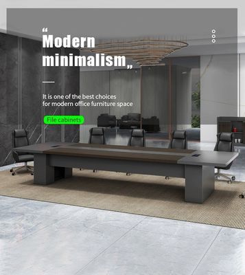 OEM ODM JA Schwarz Moderne Holztisch für Büromöbel und Verhandlungen