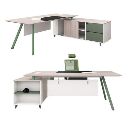 Modern Commercial Furniture'S Executive CEO Melamin Bürotisch erweiterbar