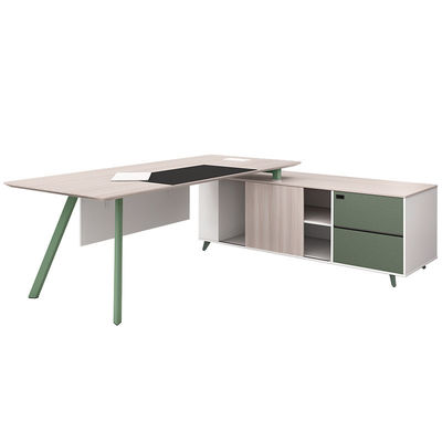 Modern Commercial Furniture'S Executive CEO Melamin Bürotisch erweiterbar