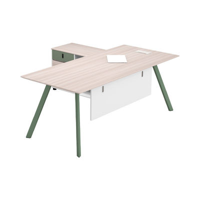 Modern Commercial Furniture'S Executive CEO Melamin Bürotisch erweiterbar