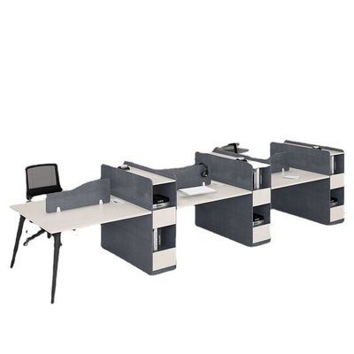 Hauptmaterial Panel/Glas/Gewebe/Stahl Büroarbeitsplatz Schreibtisch für kundenspezifische Möbel