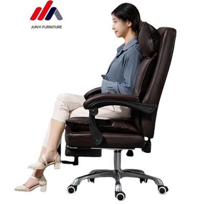 Metall-Typ Andere hohe Rücken-Manager-Stuhl Für Büro-PC mit beweglichen Lederausführung