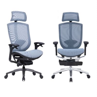 Ergonomischer Bürostuhl mit Aluminiumrahmen und bequemen Sitz