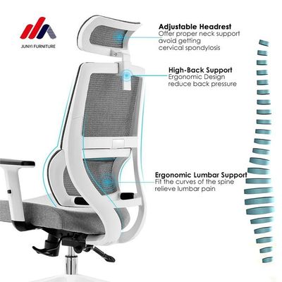 Auflistung Leichtgewicht Taipan Bürostuhl Hochrücken Aluminiumrahmen und ergonomisches Design
