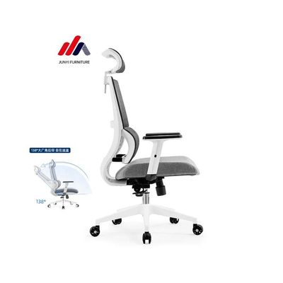 Metallrahmen Executive Office Chair Komfortable Mesh Ergonomische PC-Stuhl für lange Stunden