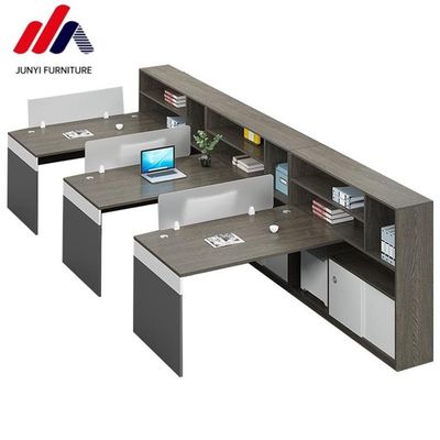 Büroarbeitsplatz im modernen Stil mit offenem Modulardesign und MFC-Material