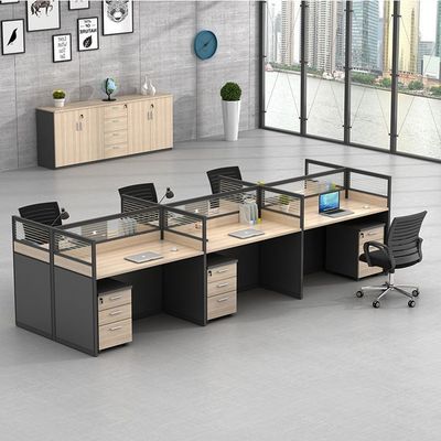 Arbeitsplatzen für Büromöbel Schreibtisch Trennwände und MFC Coworking Desk