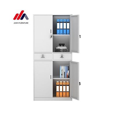 10 Archivschrank für das Büro Metallschrank Eisen 2 Türen Stahl Schrank Datei Mesh Schrank