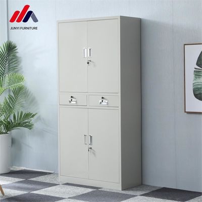 10 Archivschrank für das Büro Metallschrank Eisen 2 Türen Stahl Schrank Datei Mesh Schrank
