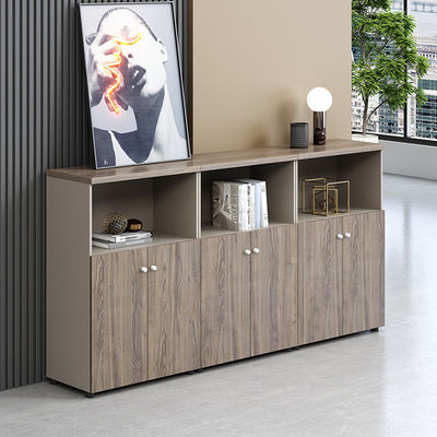 E1 Melamine Schranke Schranke mit Türen und Regalen