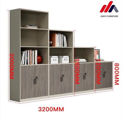 2PCS OEM Archive Schrank E1 Melamin Material Executive Archive Schrank für Zuhause und Büro